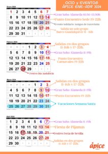 Actividades Enero Abril 2024